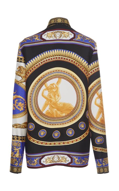 versace long sleeve shirt women's